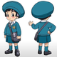 Pan, la hija de Gohan y Videl, está un poco más crecida en Super Hero.